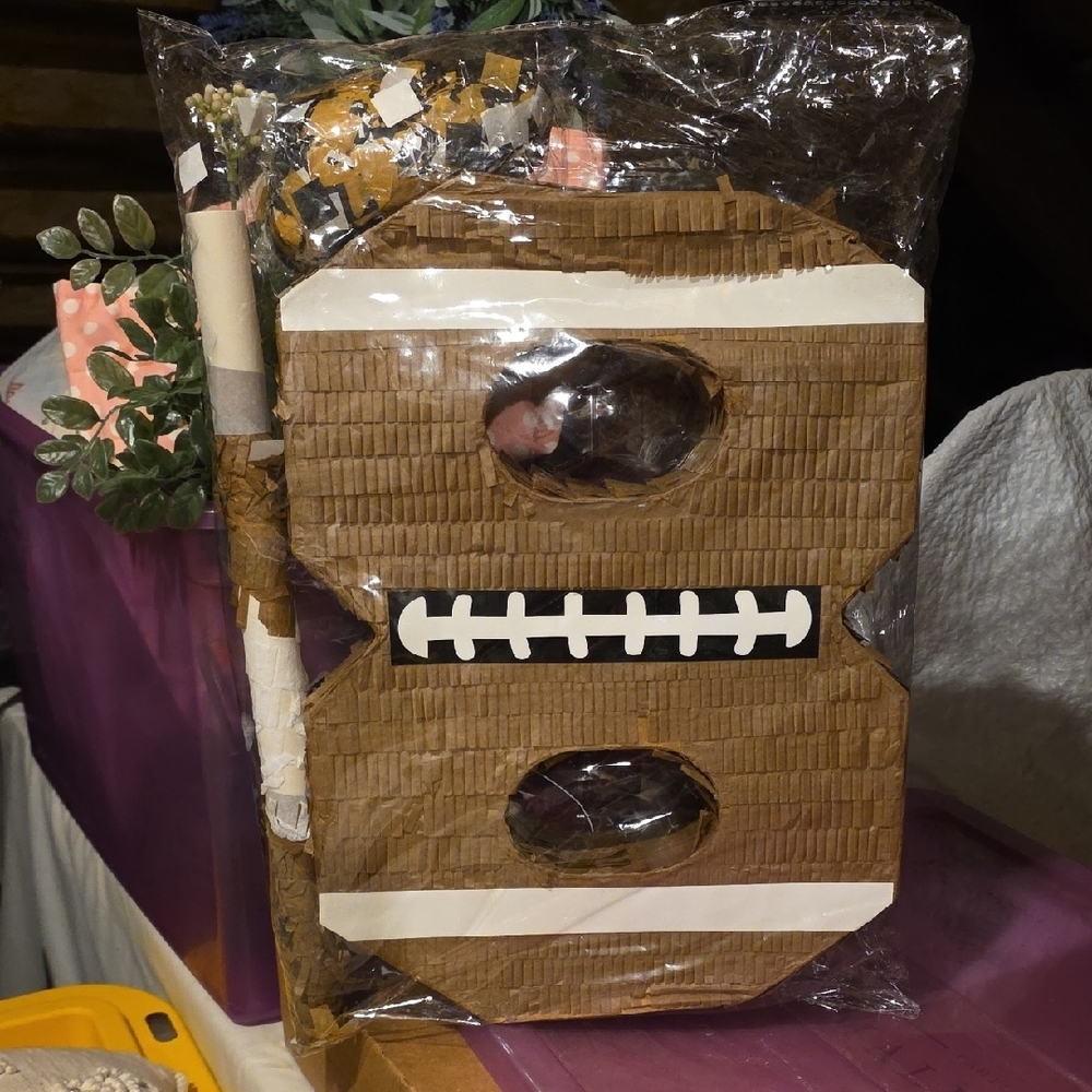 Kids Birthday Football Pinata #8